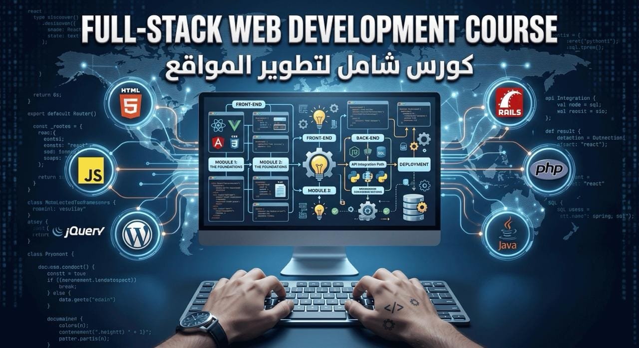 تطوير تطبيقات الويب المتكاملة (Full-Stack)